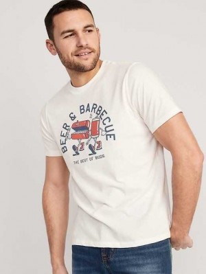 T Shirts Old Navy Soft-Washed Graphique T-Shirt Homme Multicolore | 756-XTSRWZ
