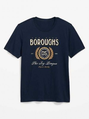 T Shirts Old Navy Soft-Washed Graphique T-Shirt Homme The Five Boroughs | 735-PASYQJ
