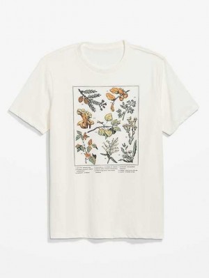 T Shirts Old Navy Soft-Washed Graphique T-Shirt Homme Bleu Clair | 954-ZBKAMF