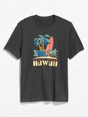 T Shirts Old Navy Soft-Washed Graphique T-Shirt Homme Panthers | 942-WTXKJE
