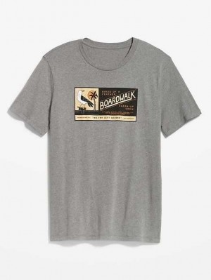 T Shirts Old Navy Soft-Washed Graphique T-Shirt Homme B25 | 301-BKASJQ