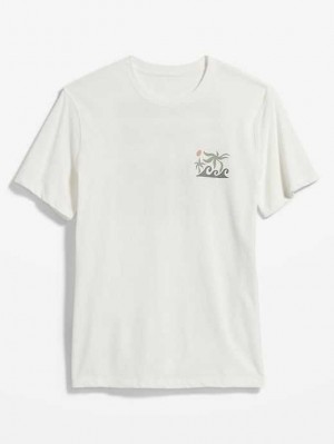 T Shirts Old Navy Soft-Washed Graphique T-Shirt Homme Palm Chest Graphic | 150-NIHVBO