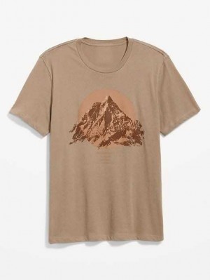 T Shirts Old Navy Soft-Washed Graphique T-Shirt Homme Sedimentary | 093-VITNLG