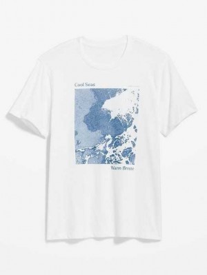 T Shirts Old Navy Soft-Washed Graphique T-Shirt Homme Calla Lilies | 058-ZSBAQF