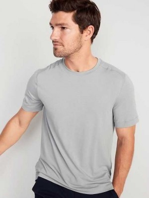 Vêtements De Sport Old Navy Beyond 4-Way Stretch T-Shirt Homme Argent Vert Olive | 162-IZPVDB