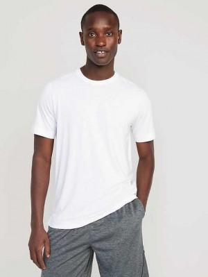 Vêtements De Sport Old Navy Beyond 4-Way Stretch T-Shirt Homme Blanche | 856-CEXUYM
