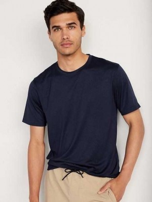 Vêtements De Sport Old Navy Cloud 94 Soft T-Shirt Homme Bleu Marine | 365-GSCNFH