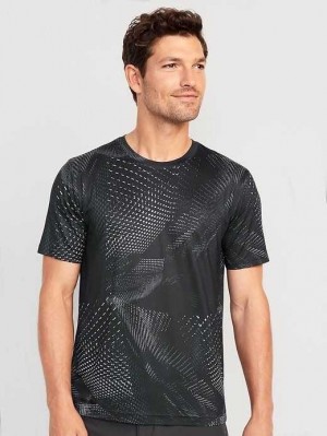Vêtements De Sport Old Navy Cloud 94 Soft Go-Dry Cool T-Shirt Homme Noir | 167-OZJSPK