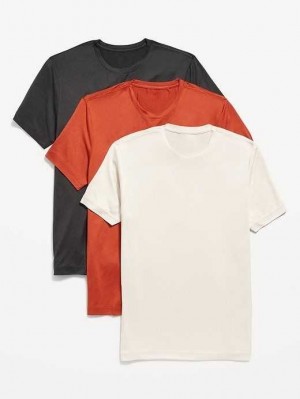 Vêtements De Sport Old Navy Cloud 94 Soft Go-Dry Cool T-Shirt 3-Pack Homme Orange | 068-LPNCXI
