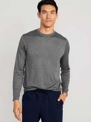 Vêtements De Sport Old Navy Cloud 94 Soft Long-Sleeve T-Shirt Homme Grayscale | 850-ARJWSO
