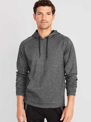 Vêtements De Sport Old Navy Dynamic Fleece Pullover Hoodie Homme Grise Foncé | 721-MUCPKT