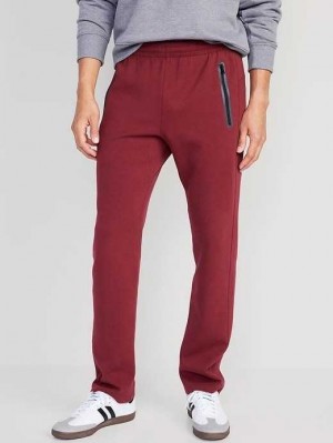 Vêtements De Sport Old Navy Dynamic Fleece Droit-Leg Sweatpants Homme Rouge Foncé | 547-IZWGEA