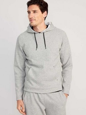 Vêtements De Sport Old Navy Dynamic Fleece Pullover Hoodie Homme Grise Clair | 340-JRBSIX