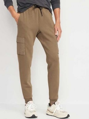 Vêtements De Sport Old Navy Dynamic Fleece Hidden-Pocket Cargo Jogger Sweatpants Homme Sedimentary | 270-MBCLFK