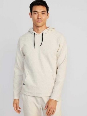 Vêtements De Sport Old Navy Dynamic Fleece Pullover Hoodie Homme Beige | 196-OZFCBT