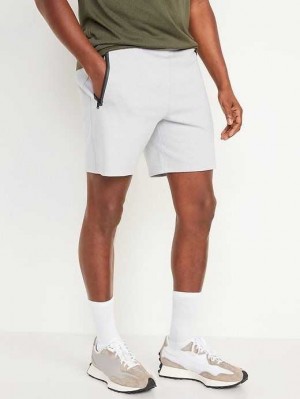 Vêtements De Sport Old Navy Dynamic Fleece Sweat Shorts Homme Grise Clair | 876-CHRYWX