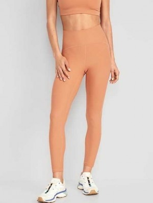 Vêtements De Sport Old Navy Extra High-Waisted PowerLite Lycra ADAPTIV 7/8 Leggings Femme Caramelized Toffee | 829-RUFTZM