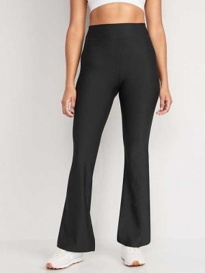 Vêtements De Sport Old Navy Extra High-Waisted PowerSoft Flare Leggings Femme Noir | 809-TCBARM