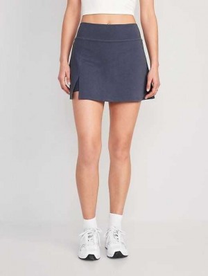 Vêtements De Sport Old Navy Extra High-Waisted PowerChill Skort Femme Volcanic Glass | 764-AMLZIE