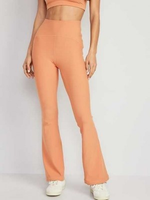 Vêtements De Sport Old Navy Extra High-Waisted PowerLite Lycra ADAPTIV Flare Leggings Femme Caramelized Toffee | 742-EQVJHK