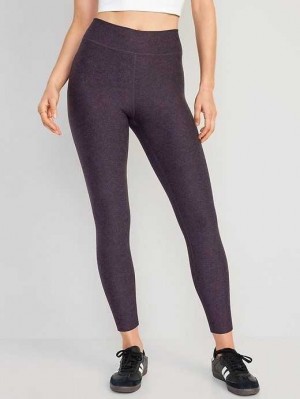 Vêtements De Sport Old Navy Extra High-Waisted Cloud+ 7/8 Leggings Femme Nebula | 654-EXJVPD