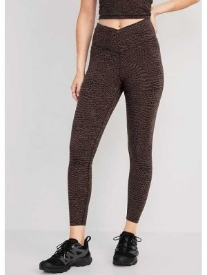 Vêtements De Sport Old Navy Extra High-Waisted PowerChill 7/8 Leggings Femme Multicolore | 582-LSRUJN