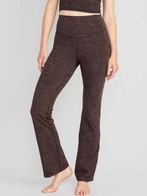 Vêtements De Sport Old Navy Extra High-Waisted PowerChill Slim Boot-Cut Pants Femme Multicolore | 493-LBYDHN