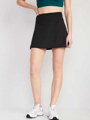 Vêtements De Sport Old Navy Extra High-Waisted PowerSoft Skort Femme Blackjack | 462-WOHZEV