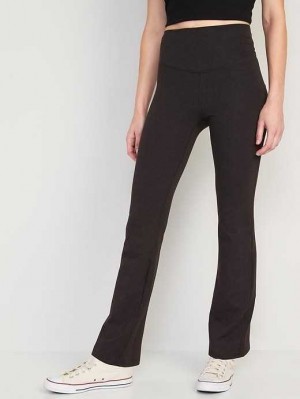 Vêtements De Sport Old Navy Extra High-Waisted PowerChill Slim Boot-Cut Pants Femme Grise Foncé | 389-KNDYBO