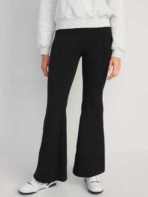 Vêtements De Sport Old Navy Extra High-Waisted PowerChill Super-Flare Pants Femme Noir | 215-SXALOB