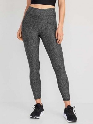 Vêtements De Sport Old Navy Extra High-Waisted Cloud+ 7/8 Leggings Femme Grise Foncé | 903-MKXQDI