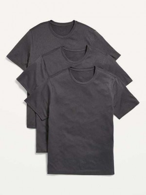 Vêtements De Sport Old Navy Go-Dry Cool Odor-Control Core T-Shirt 3-Pack Homme Panther | 459-ATWSYE