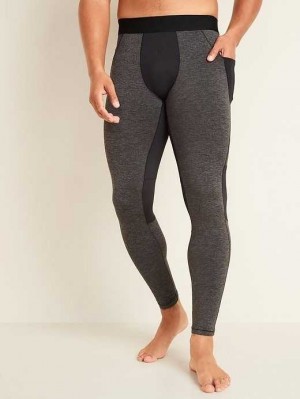 Vêtements De Sport Old Navy Go-Dry Cool Odor-Control Base Layer Tights Homme Grise | 298-KWADHR