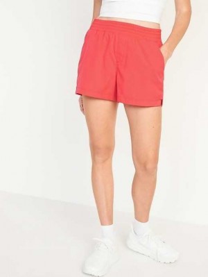 Vêtements De Sport Old Navy High-Waisted StretchTech Shorts Femme Carnival | 628-QMYONL