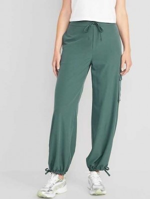 Vêtements De Sport Old Navy High-Waisted StretchTech Larges-Leg Cargo Pants Femme Grise | 025-NOPIVZ