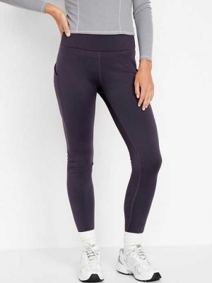 Vêtements De Sport Old Navy High-Waisted UltraCoze Leggings Femme Nebula | 145-MEDXIP