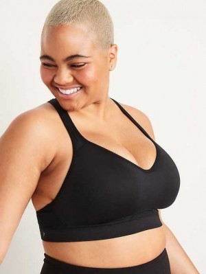 Vêtements De Sport Old Navy High Support Racerback Sports Bra Femme Noir | 315-NOWVDU