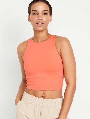 Vêtements De Sport Old Navy Light Support PowerChill Longline Sports Bra Femme Nectar | 594-XBRWCA
