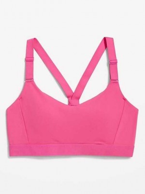 Vêtements De Sport Old Navy PowerSoft Adjustable-Brides Sports Bra Femme Fleur | 654-LUYMNR