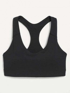 Vêtements De Sport Old Navy PowerSoft Racerback Sports Bra Femme Noir | 078-CBTVAJ