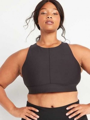 Vêtements De Sport Old Navy Powersoft Cutout Sports Bra Femme Noir | 930-EPDCLU