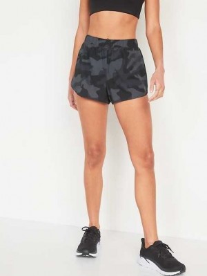 Vêtements De Sport Old Navy StretchTech Run Shorts Femme Grise | 782-MXNSZT