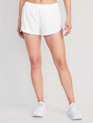 Vêtements De Sport Old Navy StretchTech Run Shorts Femme Blanche | 691-RTOGVL