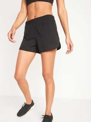 Vêtements De Sport Old Navy StretchTech Run Shorts Femme Noir | 684-YUKWAH