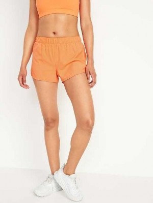 Vêtements De Sport Old Navy StretchTech Run Shorts Femme Corail | 948-MPXWEZ