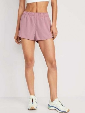 Vêtements De Sport Old Navy StretchTech Run Shorts Femme Woodrose | 304-KYCVJR
