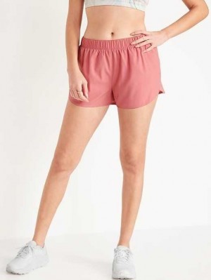 Vêtements De Sport Old Navy StretchTech Run Shorts Femme Rose | 062-ANTODB